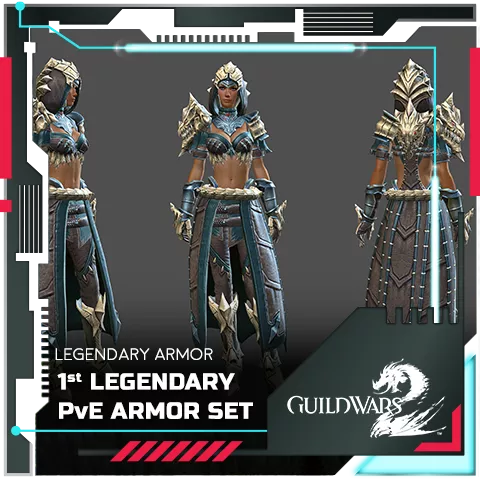 GW2 1st Legendary PvE Armor Set - MMOPILOT